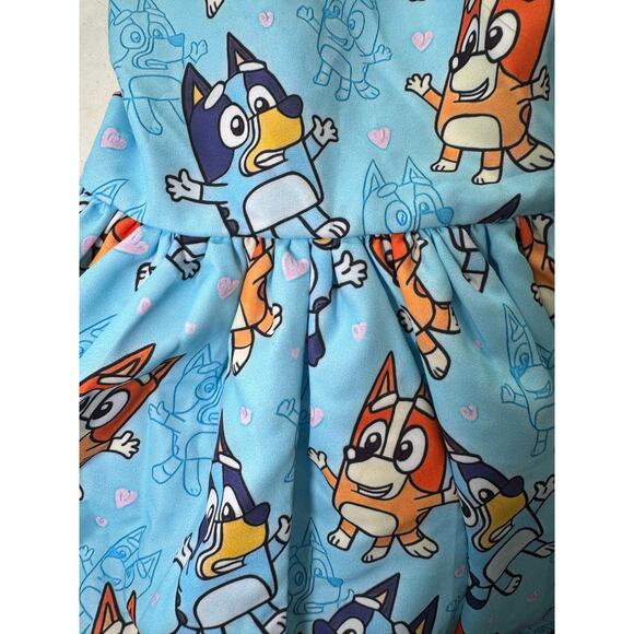Spoiled & Flashy Bluey and Bingo Cartoon Dress 6T-7T - Picture 8 of 9